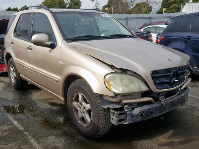 4JGAB54E81A288665 - 2001 MERCEDES-BENZ ML 320 GOLD photo 1