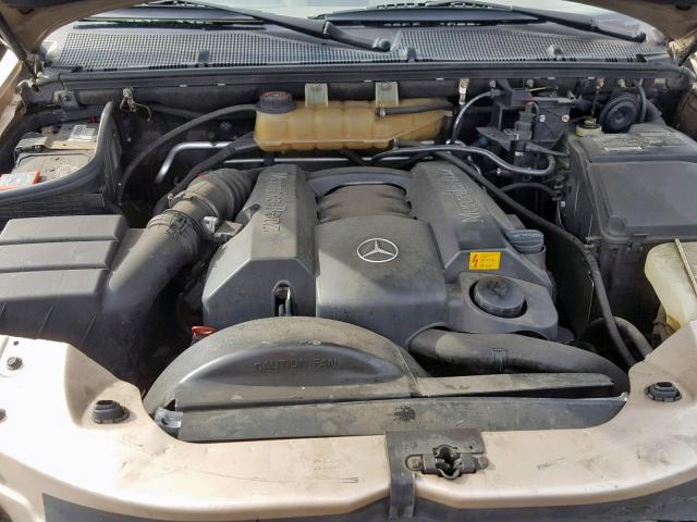 4JGAB54E81A288665 - 2001 MERCEDES-BENZ ML 320 GOLD photo 7