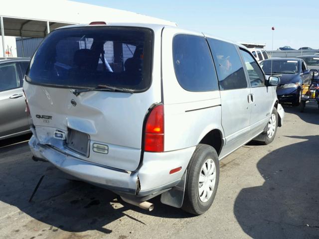 4N2DN11WXRD850992 - 1994 NISSAN QUEST XE SILVER photo 4