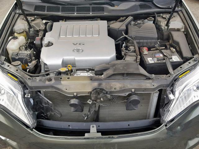 4T1BK3DB1BU407977 - 2011 TOYOTA AVALON BAS GREEN photo 7