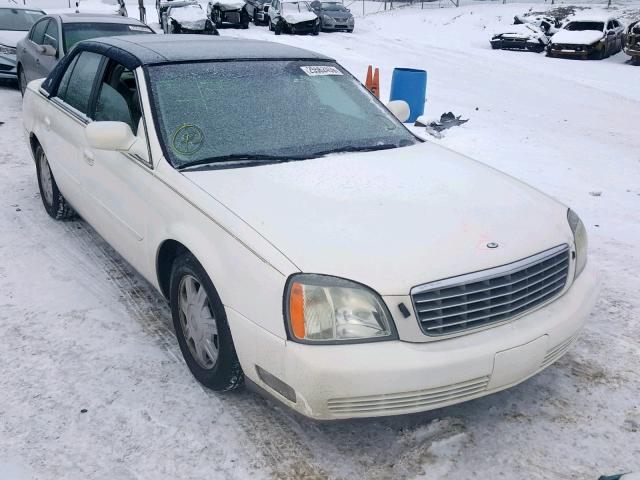 1G6KD54Y25U116023 - 2005 CADILLAC DEVILLE WHITE photo 1