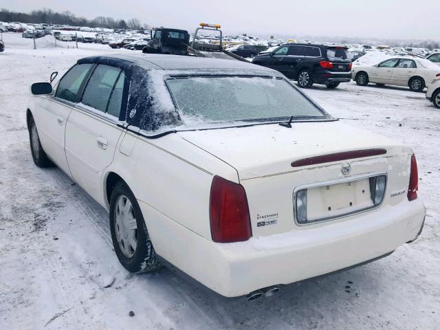 1G6KD54Y25U116023 - 2005 CADILLAC DEVILLE WHITE photo 3