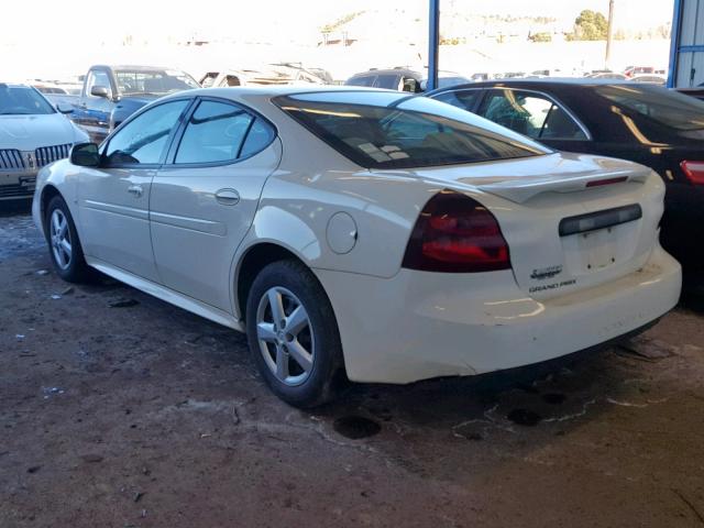 2G2WP552271110127 - 2007 PONTIAC GRAND PRIX WHITE photo 3