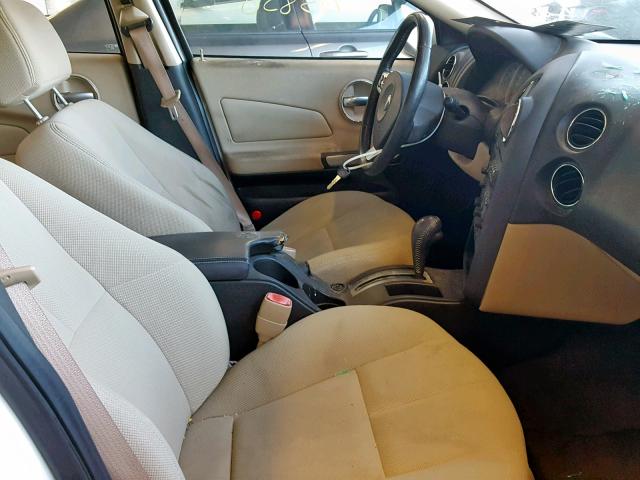 2G2WP552271110127 - 2007 PONTIAC GRAND PRIX WHITE photo 5