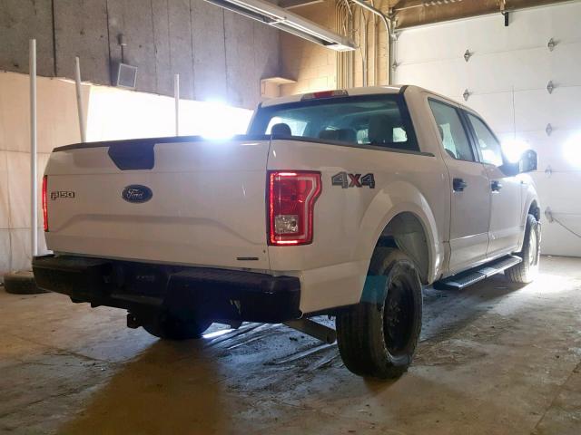 1FTEW1EFXFKE70668 - 2015 FORD F150 SUPER WHITE photo 4