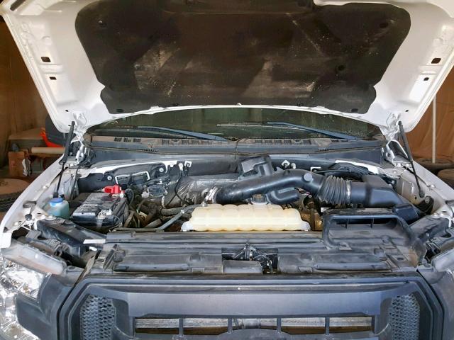 1FTEW1EFXFKE70668 - 2015 FORD F150 SUPER WHITE photo 7