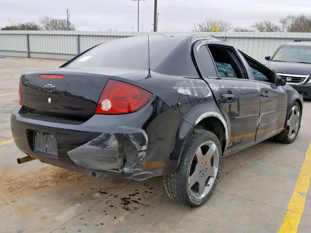 1G1AF5F51A7218419 - 2010 CHEVROLET COBALT 2LT BLACK photo 4