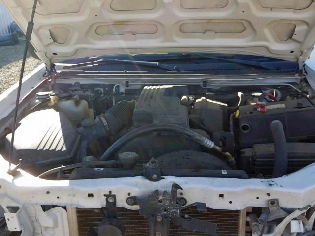 1GCCS198958274716 - 2005 CHEVROLET COLORADO WHITE photo 7