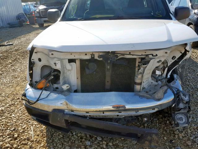 1GCCS198958274716 - 2005 CHEVROLET COLORADO WHITE photo 9