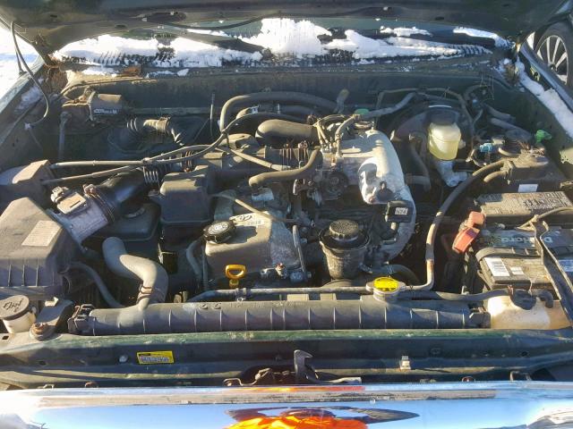 5TEWM72N41Z831700 - 2001 TOYOTA TACOMA XTR GREEN photo 7