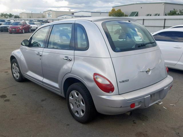 3A8FY48B28T137934 - 2008 CHRYSLER PT CRUISER SILVER photo 3