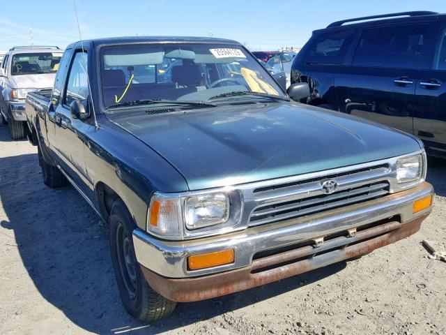 JT4RN93P2R5096610 - 1994 TOYOTA PICKUP 1/2 GREEN photo 1