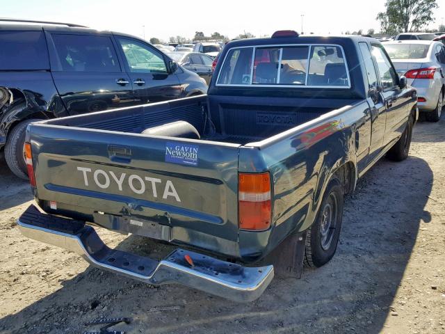 JT4RN93P2R5096610 - 1994 TOYOTA PICKUP 1/2 GREEN photo 4