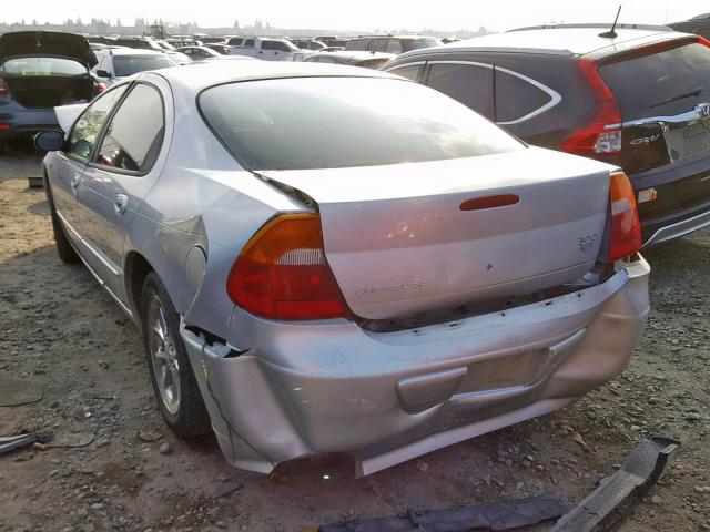 2C3HE66G5YH246761 - 2000 CHRYSLER 300M SILVER photo 3