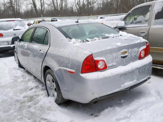 1G1ZB5E18BF360268 - 2011 CHEVROLET MALIBU LS 银色 照片 3