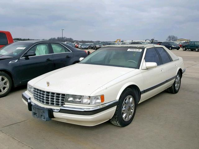 1G6KS52Y5SU838185 - 1995 CADILLAC SEVILLE SL WHITE photo 2