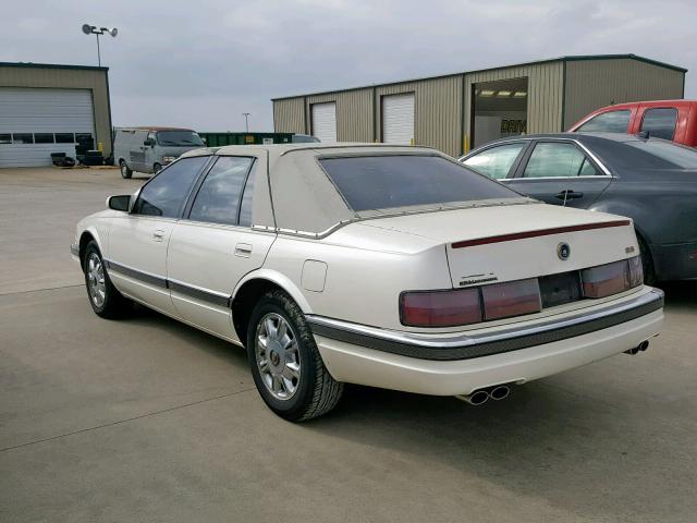 1G6KS52Y5SU838185 - 1995 CADILLAC SEVILLE SL WHITE photo 3