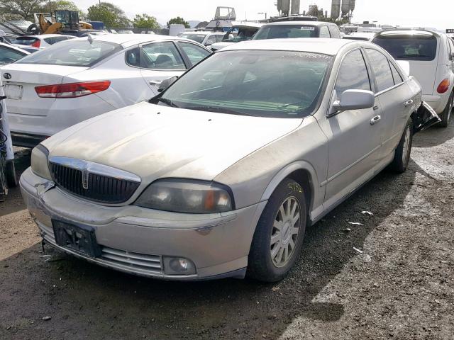 1LNHM86S43Y688665 - 2003 LINCOLN LS SILVER photo 2