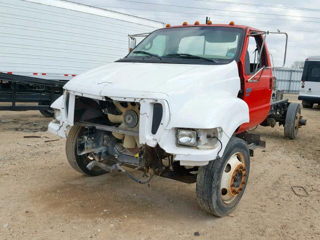 3FRWF65F96V240336 - 2006 FORD F650 SUPER WHITE photo 2