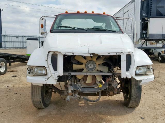 3FRWF65F96V240336 - 2006 FORD F650 SUPER WHITE photo 9