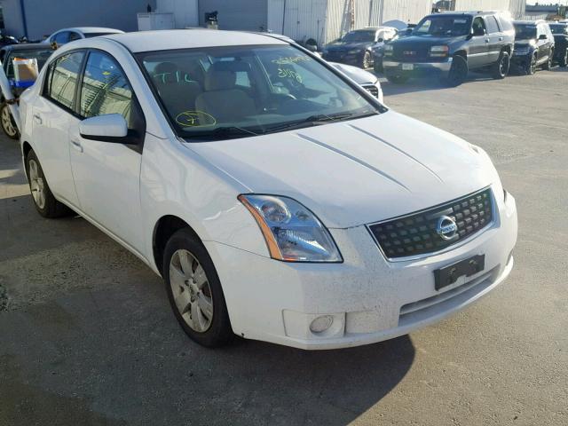 3N1AB61E57L666590 - 2007 NISSAN SENTRA 2.0 WHITE photo 1