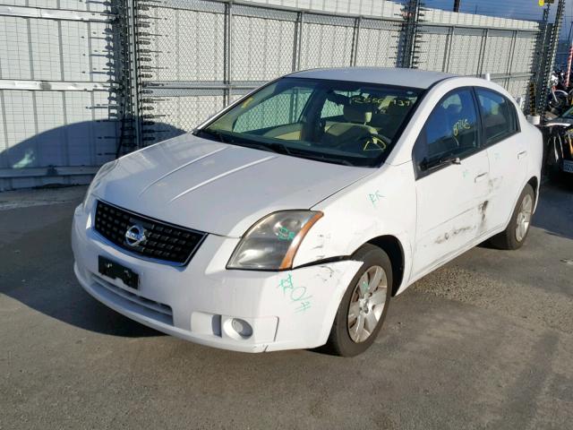 3N1AB61E57L666590 - 2007 NISSAN SENTRA 2.0 WHITE photo 2