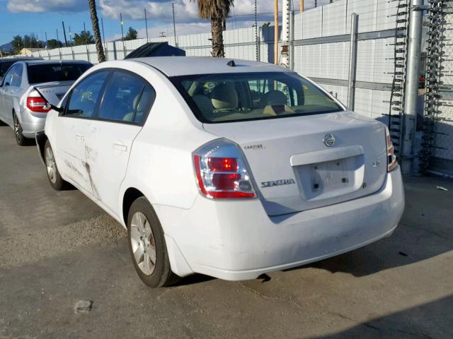 3N1AB61E57L666590 - 2007 NISSAN SENTRA 2.0 WHITE photo 3