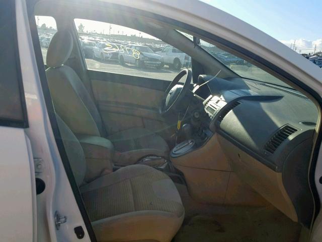 3N1AB61E57L666590 - 2007 NISSAN SENTRA 2.0 WHITE photo 5