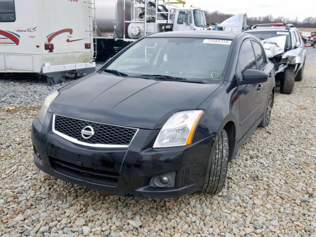 3N1AB6AP2CL740320 - 2012 NISSAN SENTRA 2.0 BLACK photo 2