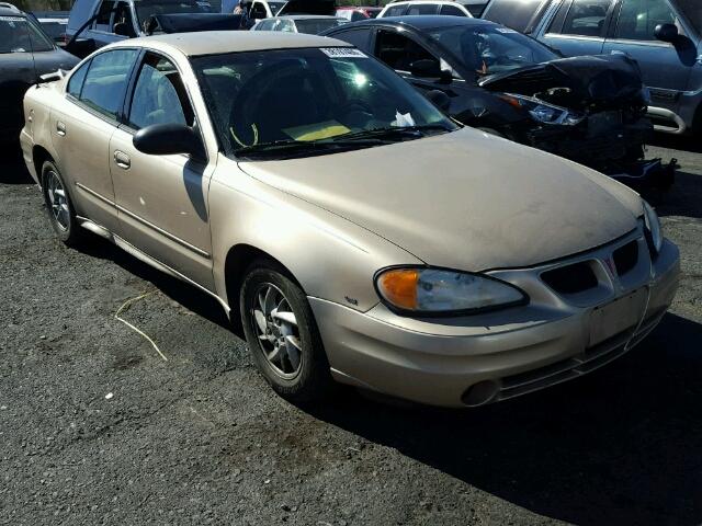 1G2NF52E93C166714 - 2003 PONTIAC GRAND AM S GOLD photo 1