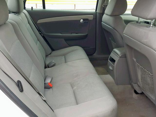 1G1ZB5E04CF104136 - 2012 CHEVROLET MALIBU LS WHITE photo 6