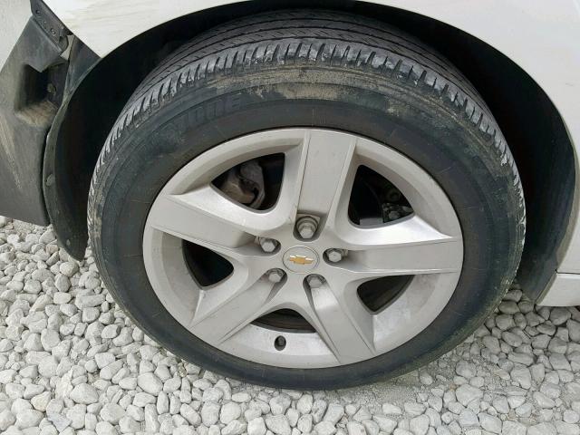 1G1ZB5E04CF104136 - 2012 CHEVROLET MALIBU LS WHITE photo 9