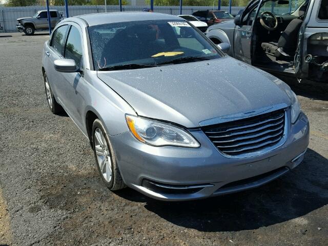 1C3CCBAB0DN698378 - 2013 CHRYSLER 200 LX SILVER photo 1