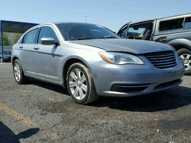 1C3CCBAB0DN698378 - 2013 CHRYSLER 200 LX SILVER photo 10