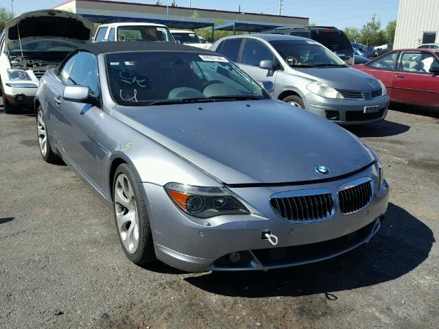 WBAEK73465B324568 - 2005 BMW 645 CI AUT GRAY photo 1