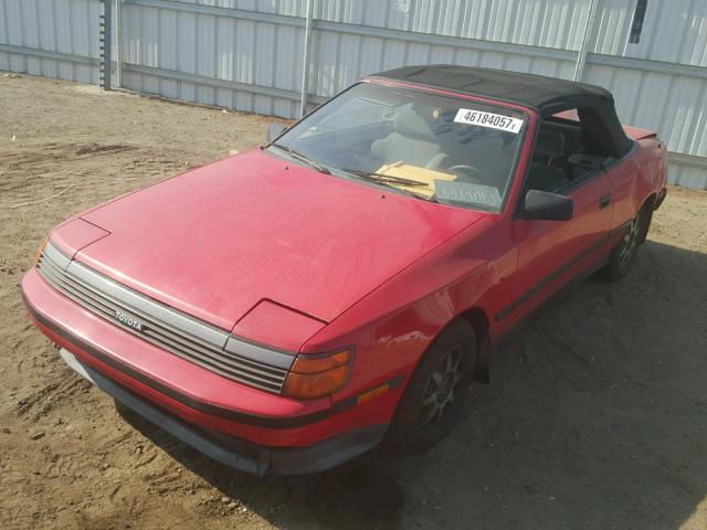 JT5ST62K8J7253461 - 1988 TOYOTA CELICA GT RED photo 2