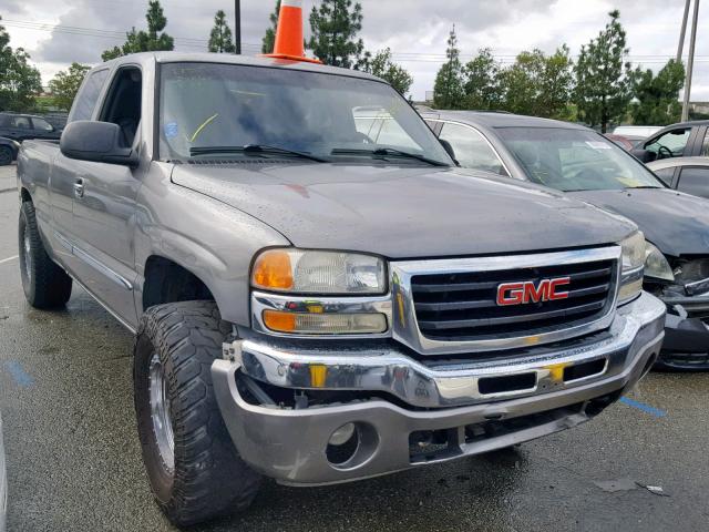 1GTEC19ZX6Z232209 - 2006 GMC NEW SIERRA GRAY photo 1