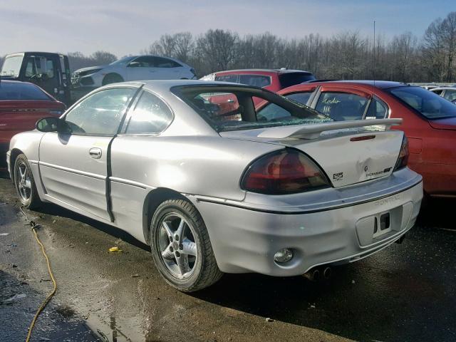 1G2NV12E43C247907 - 2003 PONTIAC GRAND AM G SILVER photo 3