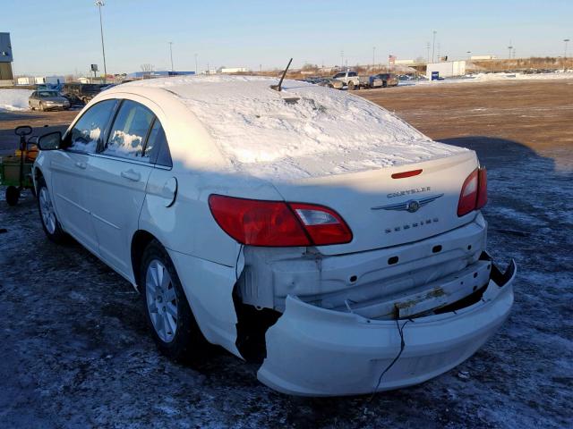 1C3LC46B69N533849 - 2009 CHRYSLER SEBRING LX WHITE photo 3