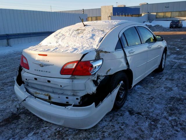 1C3LC46B69N533849 - 2009 CHRYSLER SEBRING LX WHITE photo 4