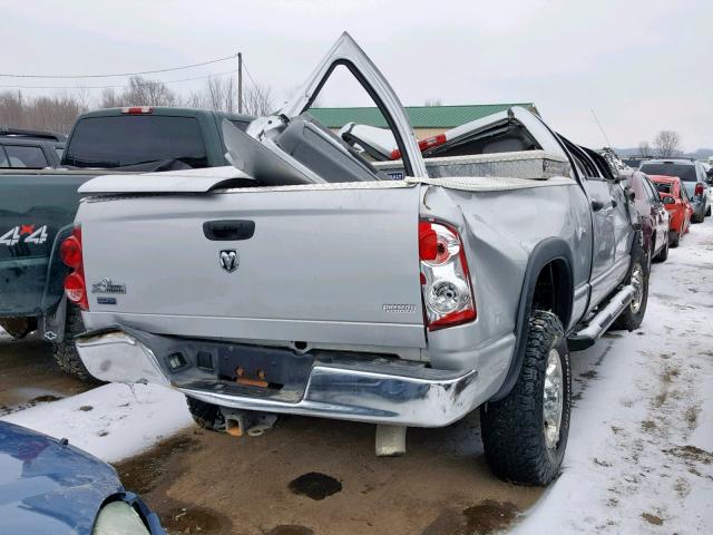 3D7KS28A08G227603 - 2008 DODGE RAM 2500 S Արծաթագույն լուսանկար 4