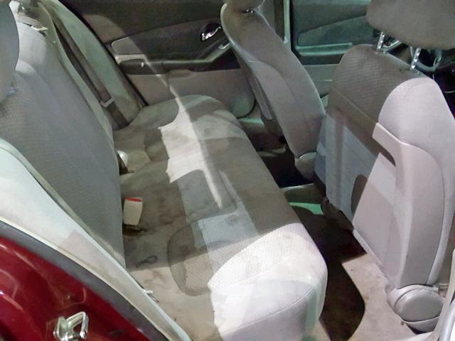 1G1ZS58F17F214342 - 2007 CHEVROLET MALIBU LS RED photo 6