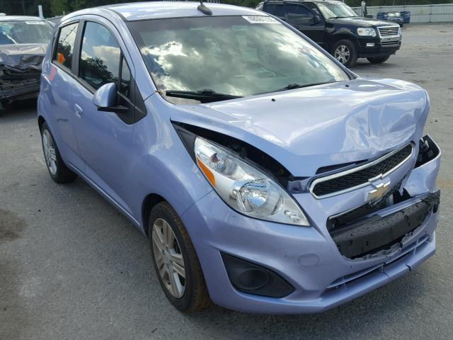 KL8CB6S95EC472327 - 2014 CHEVROLET SPARK LS PURPLE photo 1