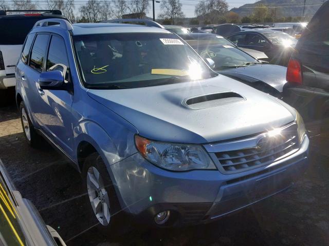 JF2SHGGC7BH741049 - 2011 SUBARU FORESTER T BLUE photo 1