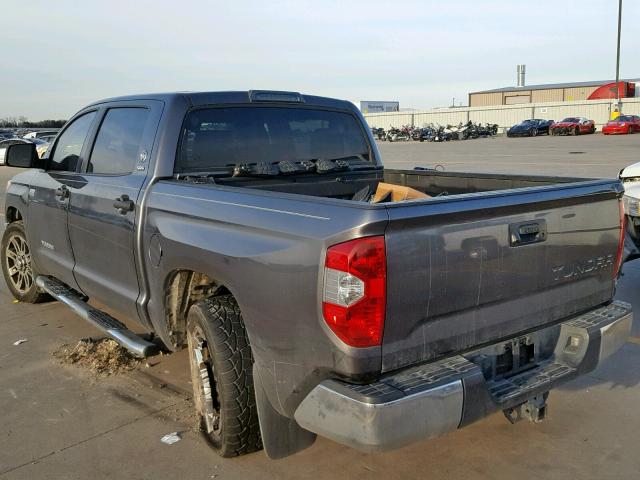 5TFEY5F12EX162898 - 2014 TOYOTA TUNDRA CRE GRAY photo 3