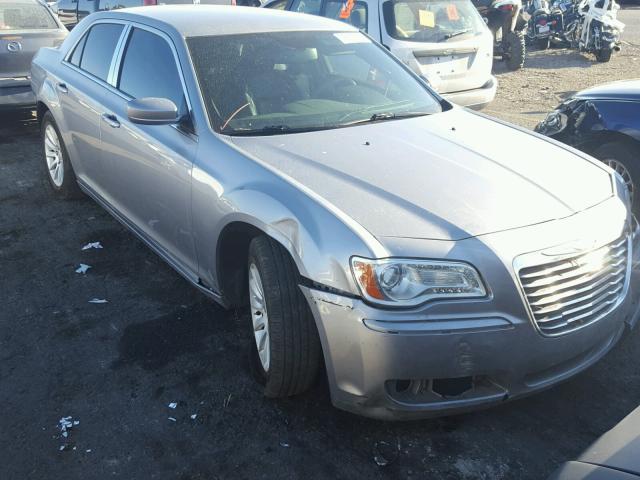 2C3CCAAG2DH643946 - 2013 CHRYSLER 300 SILVER photo 1