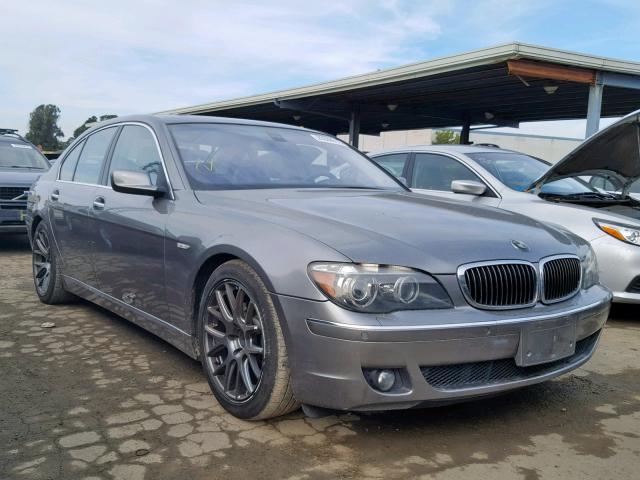 WBAHL835X6DT06752 - 2006 BMW 750 I GRAY photo 1