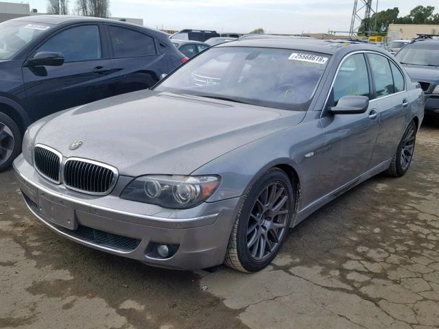 WBAHL835X6DT06752 - 2006 BMW 750 I GRAY photo 2