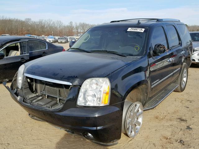 1GKFK03229R149962 - 2009 GMC YUKON DENA BLACK photo 2