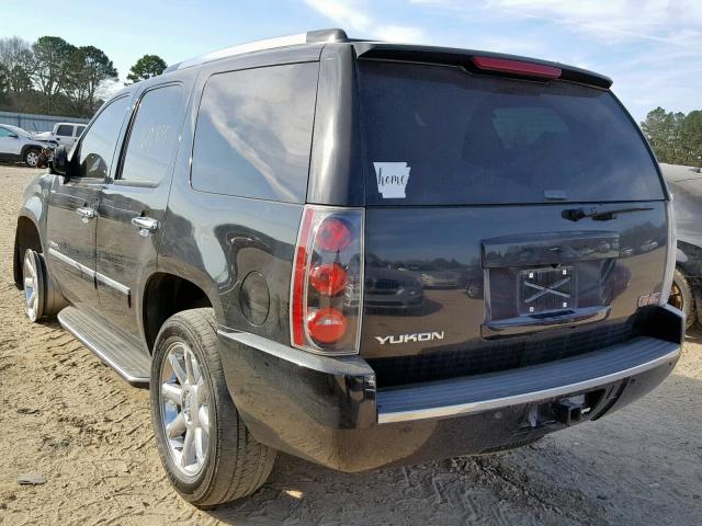 1GKFK03229R149962 - 2009 GMC YUKON DENA BLACK photo 3